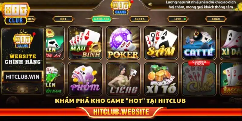 Trải nghiệm các tựa game nổi bật 