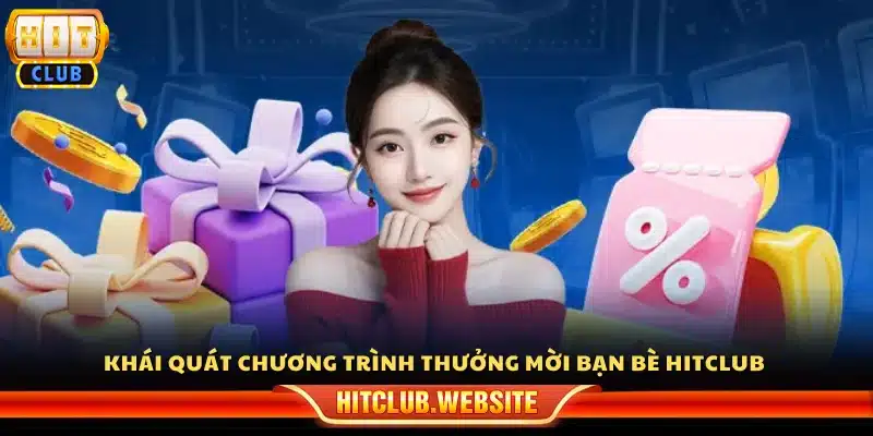 Tổng quan ưu đãi thưởng mời bạn bè Hitclub